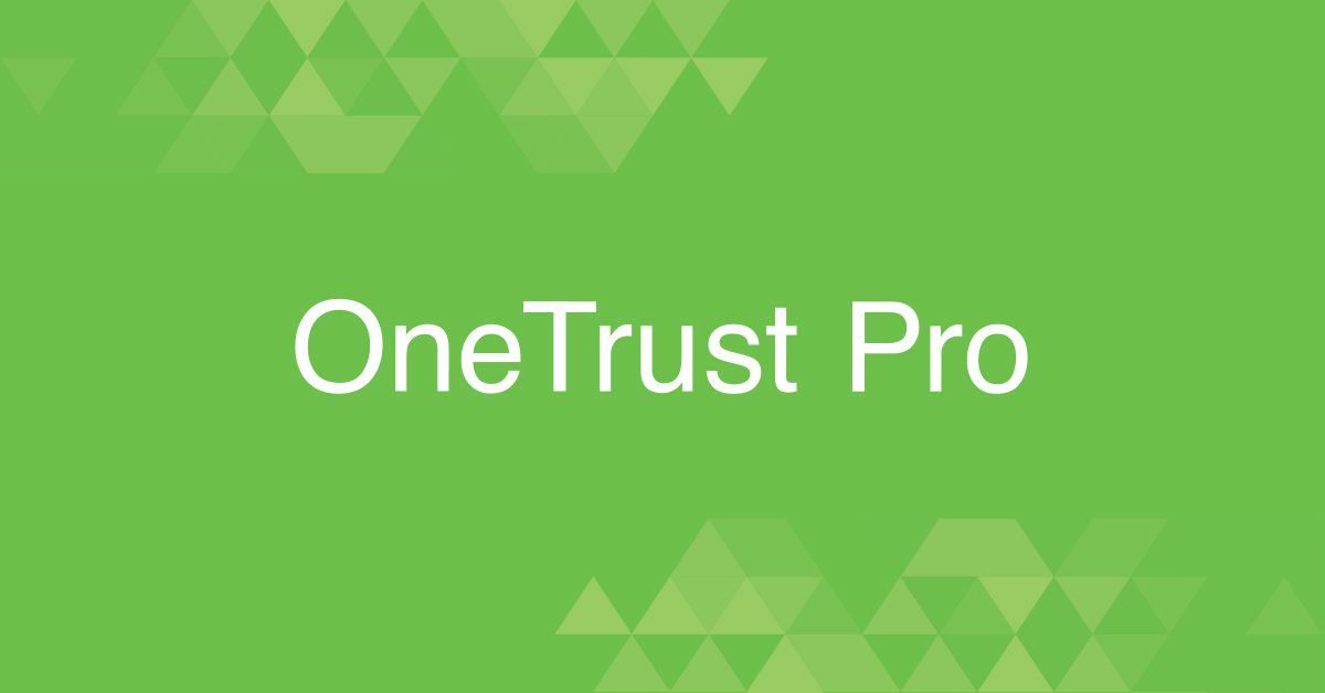 OneTrust - DBMS Tools