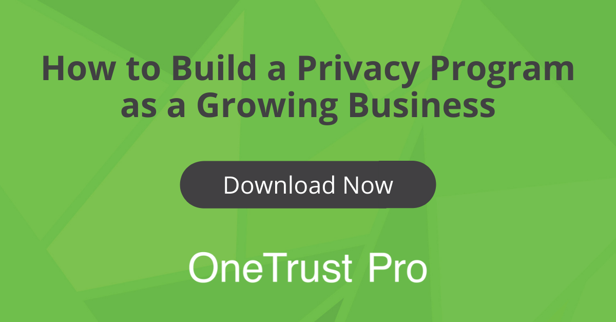 OneTrust Pro  Privacy & Security Compliance for Growing Businesses